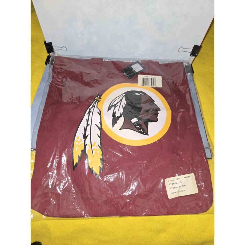 Vtg. Washington Redskins Large Tote Bag (T-BB)